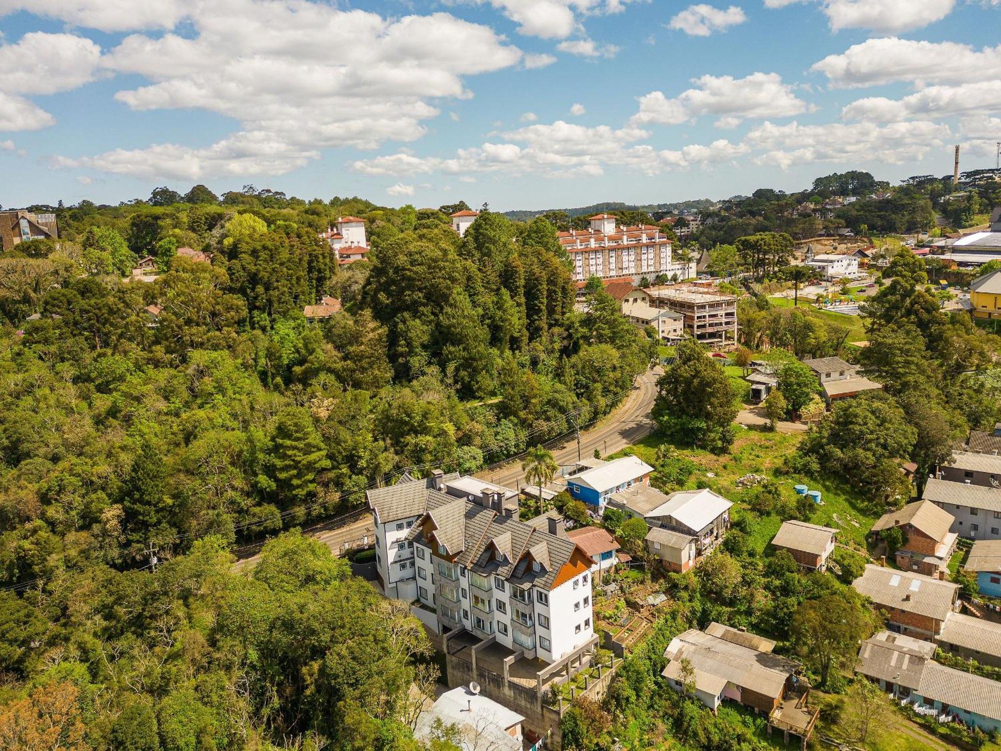 Vista 161 Apto Em Gramado Com Vista Espetacular Exterior photo