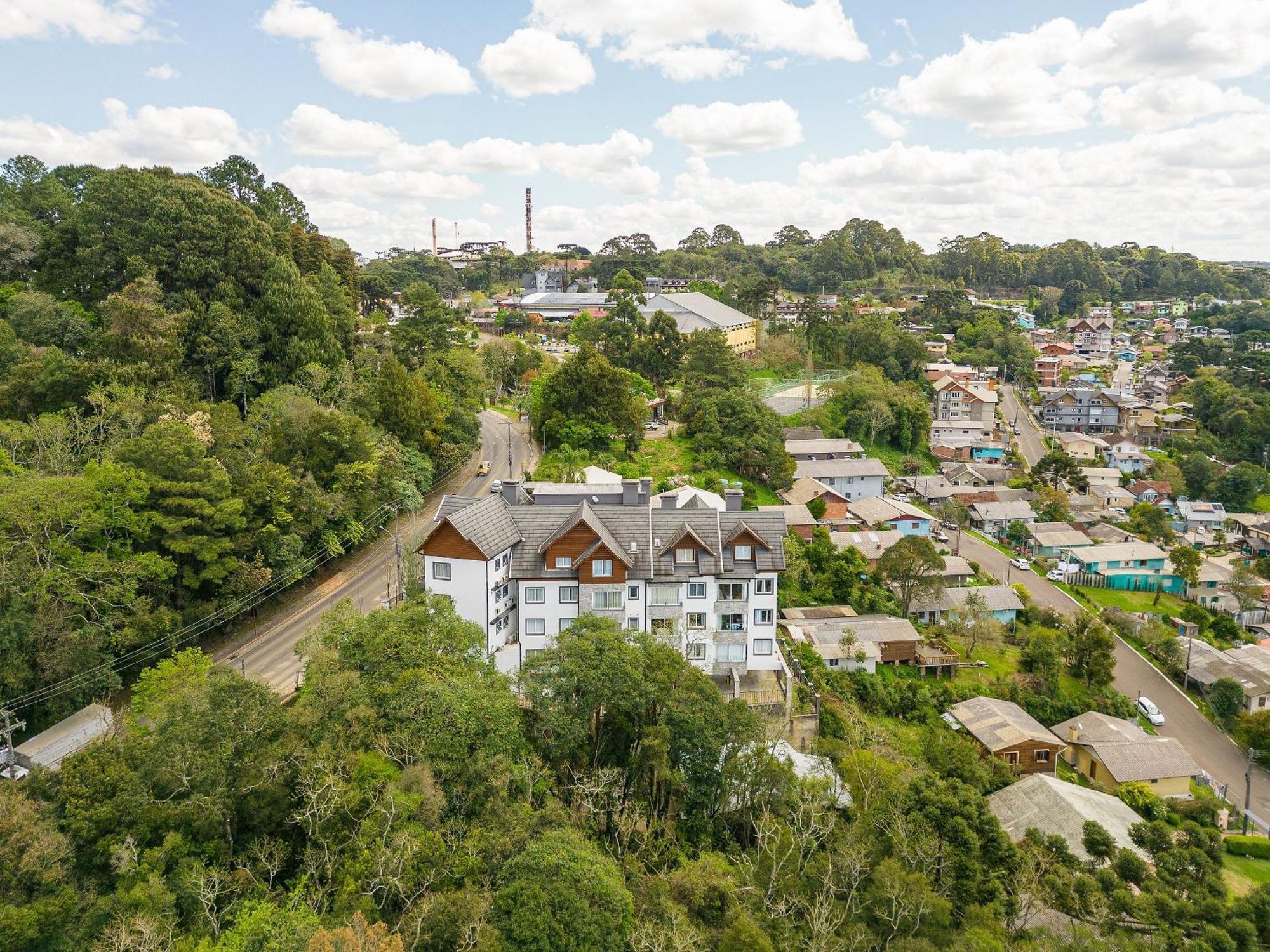 Vista 161 Apto Em Gramado Com Vista Espetacular Exterior photo